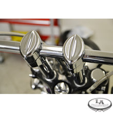 MOHAWK RISERS FOR 1" HANDLEBARS 6" RISE CHROME UNIVERSAL