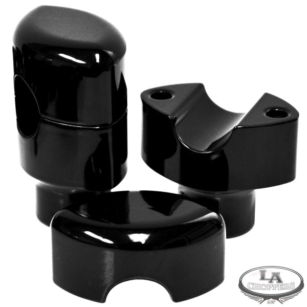 4 Piece Smooth Risers for 1" and 1-1/4" Handlebars