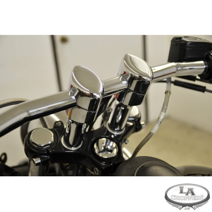 4 Piece Smooth Risers for 1" and 1-1/4" Handlebars