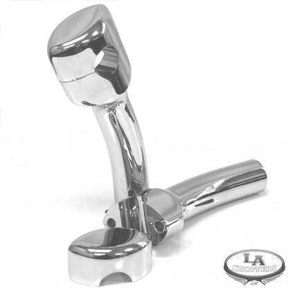 4 Piece Smooth Risers for 1" and 1-1/4" Handlebars