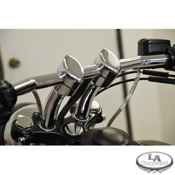 4 Piece Smooth Risers for 1" and 1-1/4" Handlebars
