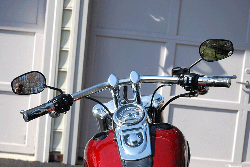 4 Piece Smooth Risers for 1" and 1-1/4" Handlebars