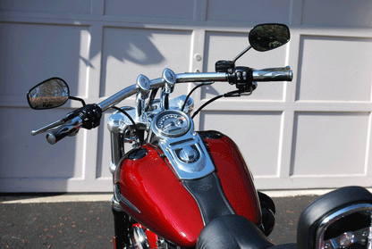 4 Piece Smooth Risers for 1" and 1-1/4" Handlebars