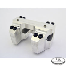 Raw Handlebar Clamps for Road Kings and Road Glides