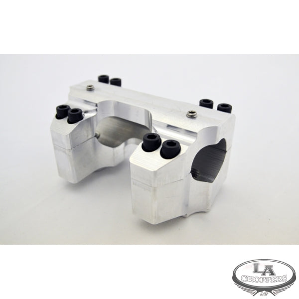 Raw Handlebar Clamps for Road Kings and Road Glides