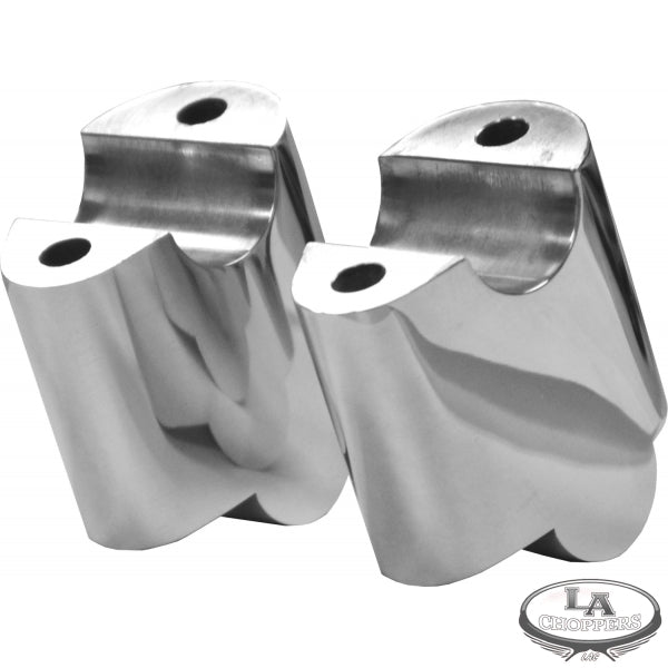 2" RISER EXTENSIONS POLISHED FOR HD