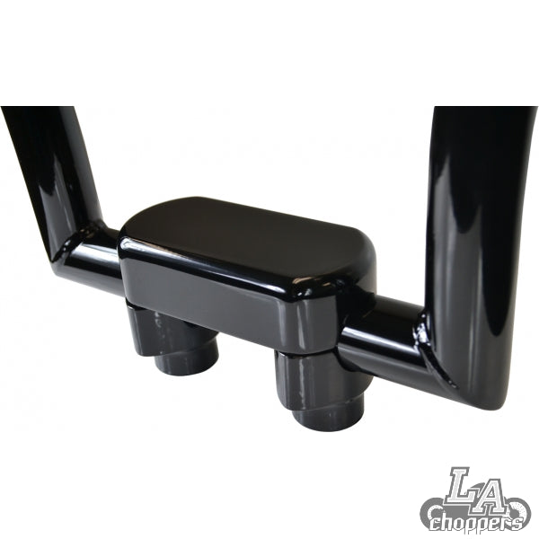 THREE PIECE RISER KIT 1" MOUNT 1.5" RISE BLACK HD