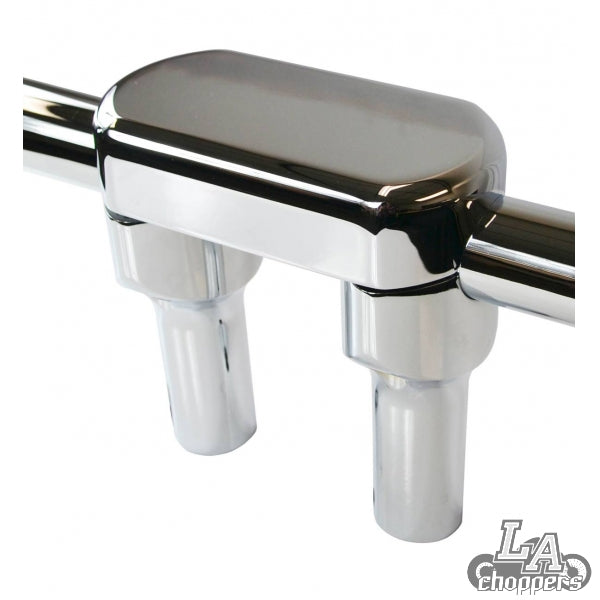 3 Piece Smooth Billet Risers