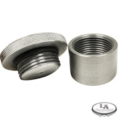 Universal Weld in Vented Gas Cap w/ Bung