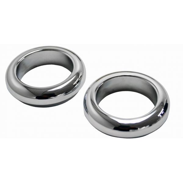 39MM FORK DUST COVER - CHROME