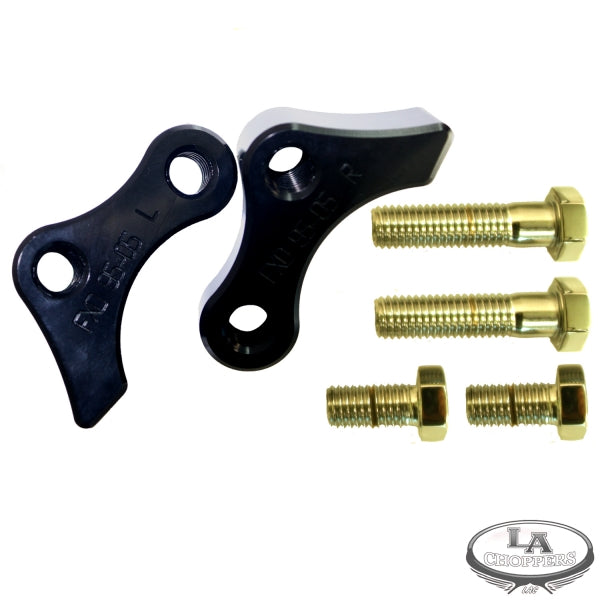 1"  REAR LOWERING KIT BLACK HD