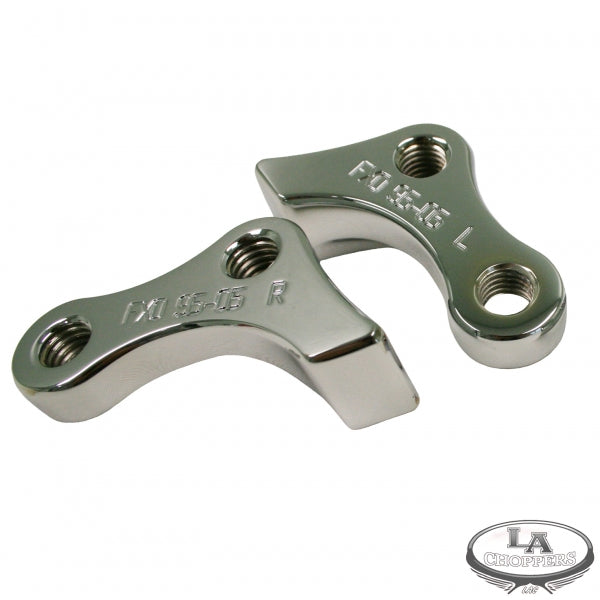 1"  REAR LOWERING KIT CHROME FOR HD