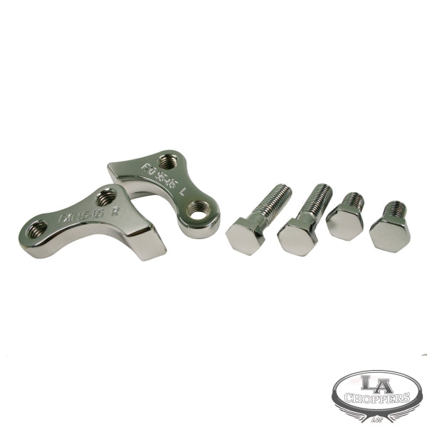 1"  REAR LOWERING KIT CHROME FOR HD