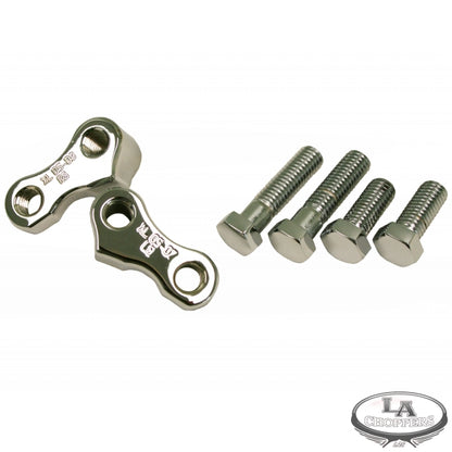 1"  REAR LOWERING KIT CHROME FOR HD