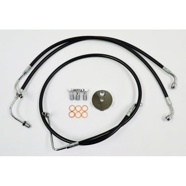 BRAKE LINE KIT BLACK