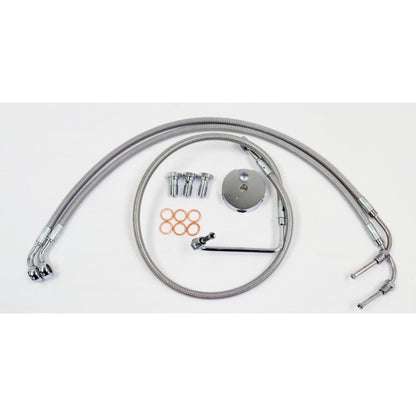 96-06 Street Glide/Ultra Non-ABS Extended Brake Line
