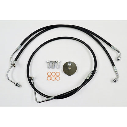 96-07 Road Glide/Road King Non-ABS Extended Brake Line