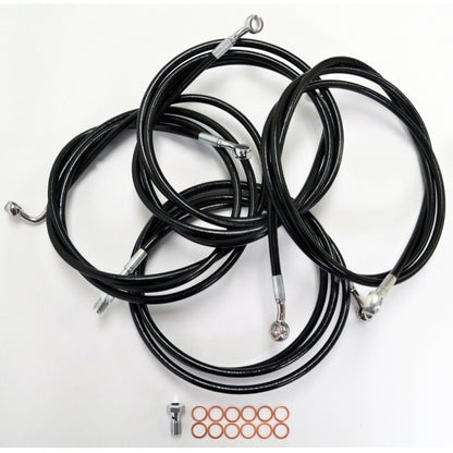 14-15 FLHX-Street Glide Complete Handlebar Cable Kit (NON-ABS)