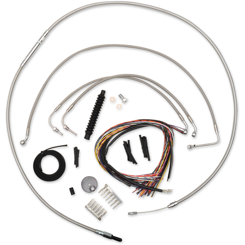 14-15 FLHX-Street Glide Complete Handlebar Cable Kit (NON-ABS)