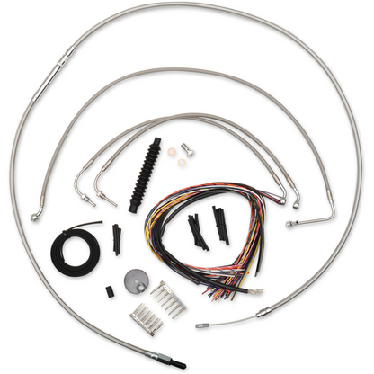 14-15 FLHX-Street Glide Complete Handlebar Cable Kit (NON-ABS)