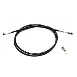 BLACK VINYL CVO CLUTCH CABLE FOR MINI APES / STOCK LENGTH