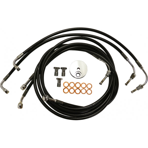 09-13 FLH Street Glide/Road King Complete Handlebar Cable Kit (ABS)