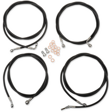 17-20 Touring Model Complete Handlebar Cable Kit (ABS) W/ Hydraulic clutch
