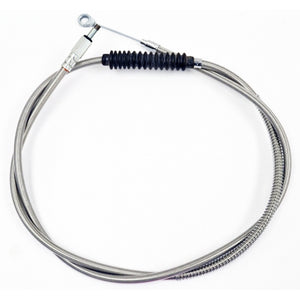 CLUTCH CABLE STAINLESS BRAIDED FOR ORIGINAL EQUIPMENT HANDLEBARS