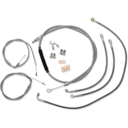 16-17 Harley Davidson Softail Breakout Complete Handlebar Cable Kit