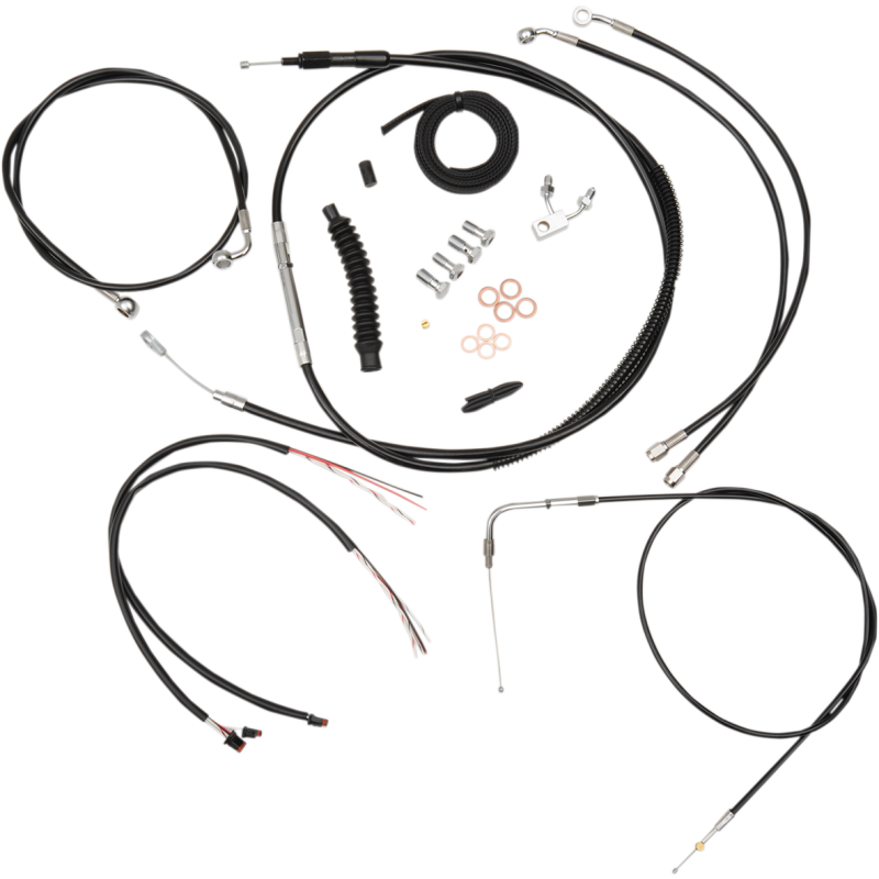 16-17 Harley Davidson Softail Breakout Complete Handlebar Cable Kit