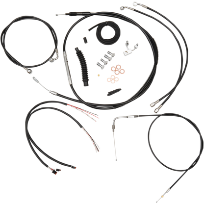 16-17 Harley Davidson Softail Breakout Complete Handlebar Cable Kit