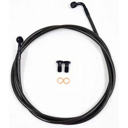 00-10 Softail Standard/Night Train Extended Non-ABS Brake Line for Single Disc Brakes