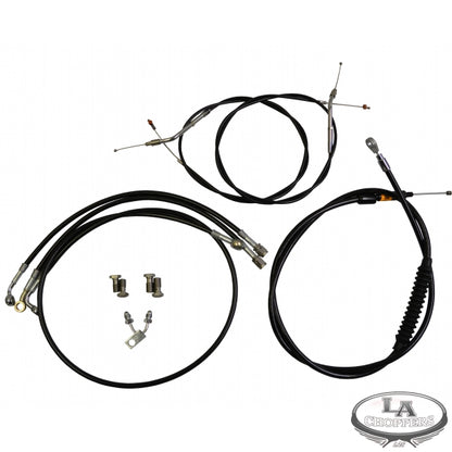 11-14 Harley Davidson Softail Complete Handlebar Cable Kit (Single Disc/ABS)