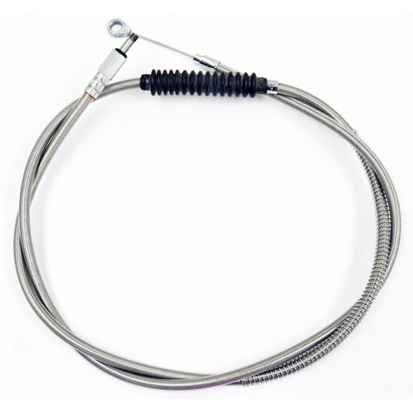 CLUTCH CABLE STAINLESS BRAIDED FOR 18"-20" APE HANGERS