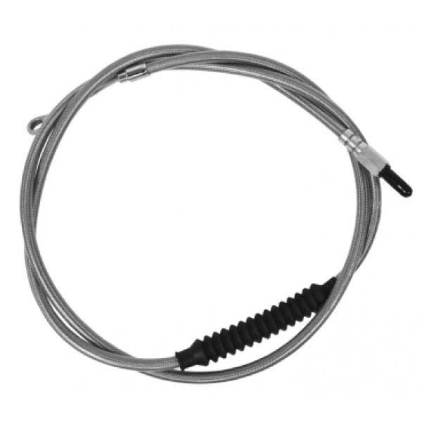 CLUTCH CABLE STAINLESS BRAIDED FOR 12"-14" APE HANGERS