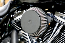 AIR CLEANER WITH PLAIN COVER (BLACK) TWIN CAM 08-16 FL
